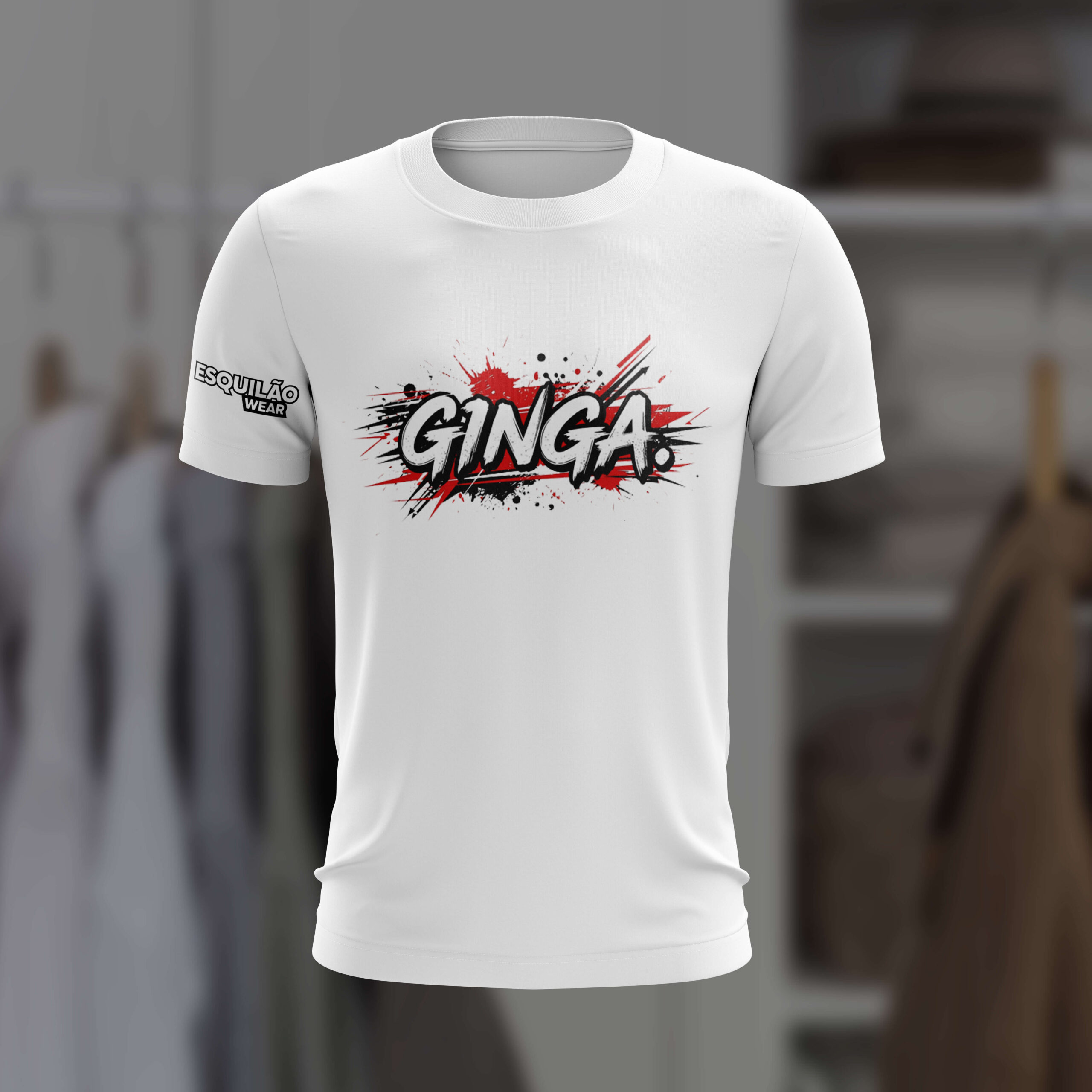 T-shirt blanc Ginga