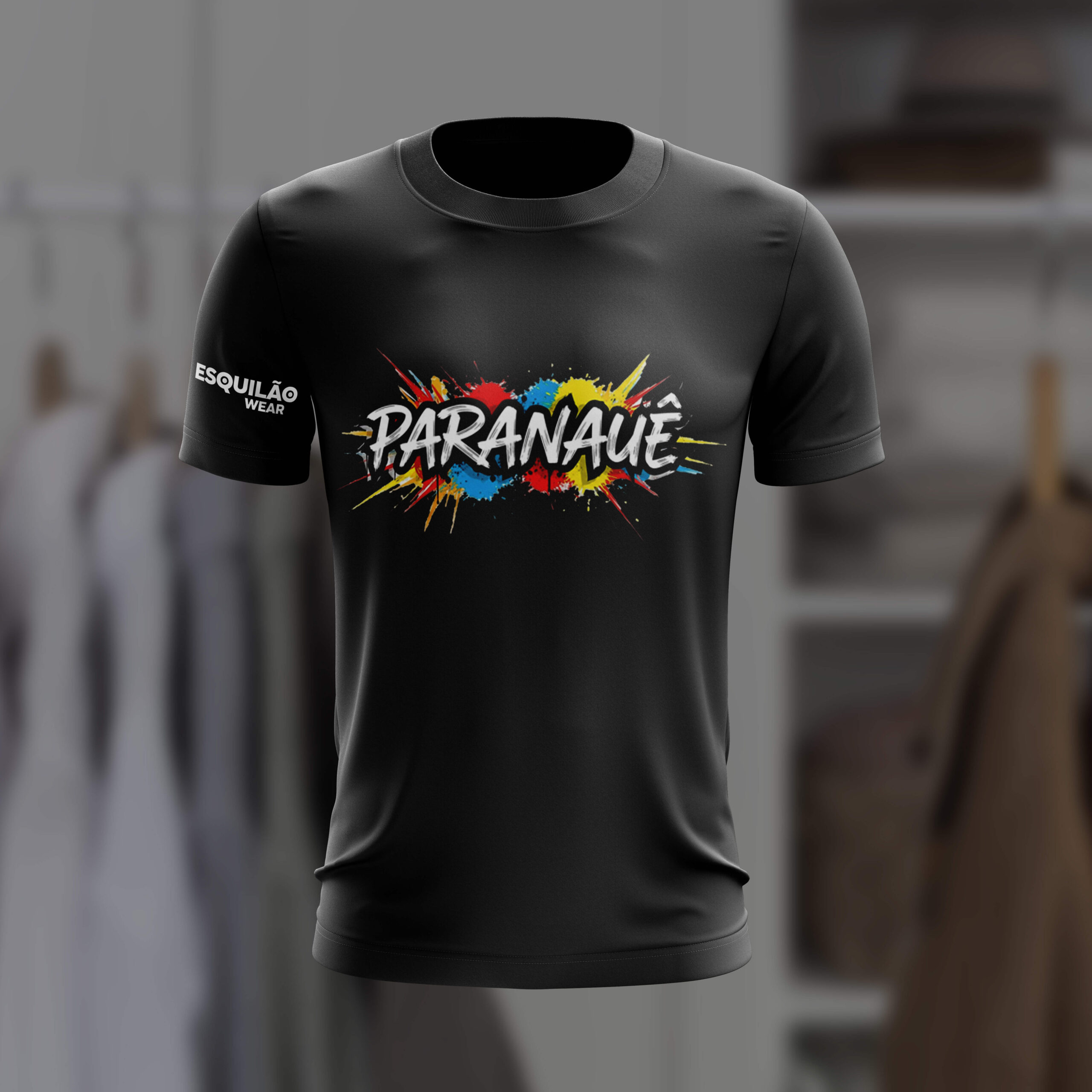 T-shirt noir Paranauê 2