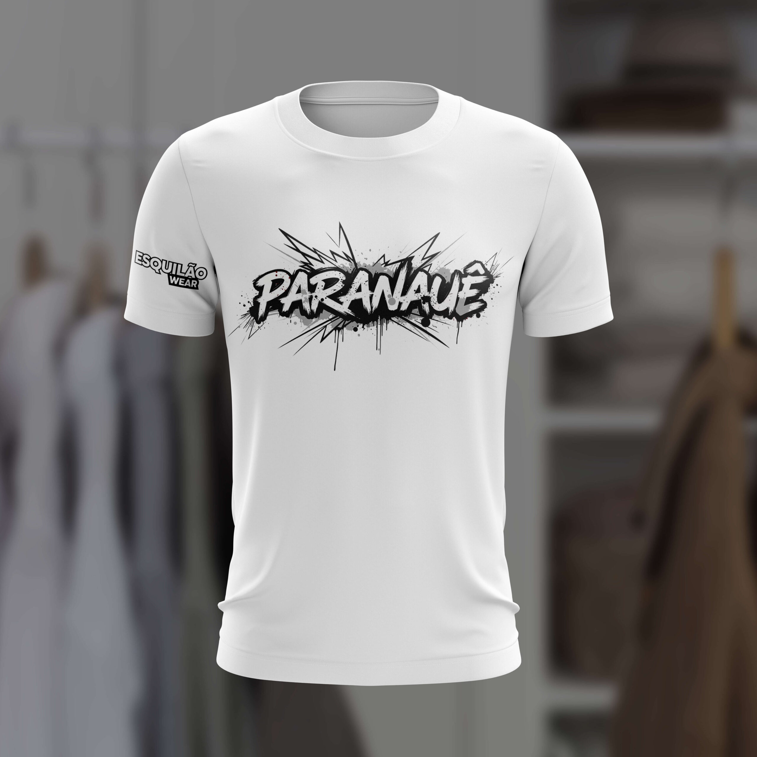 T-shirt blanc Paranaue.