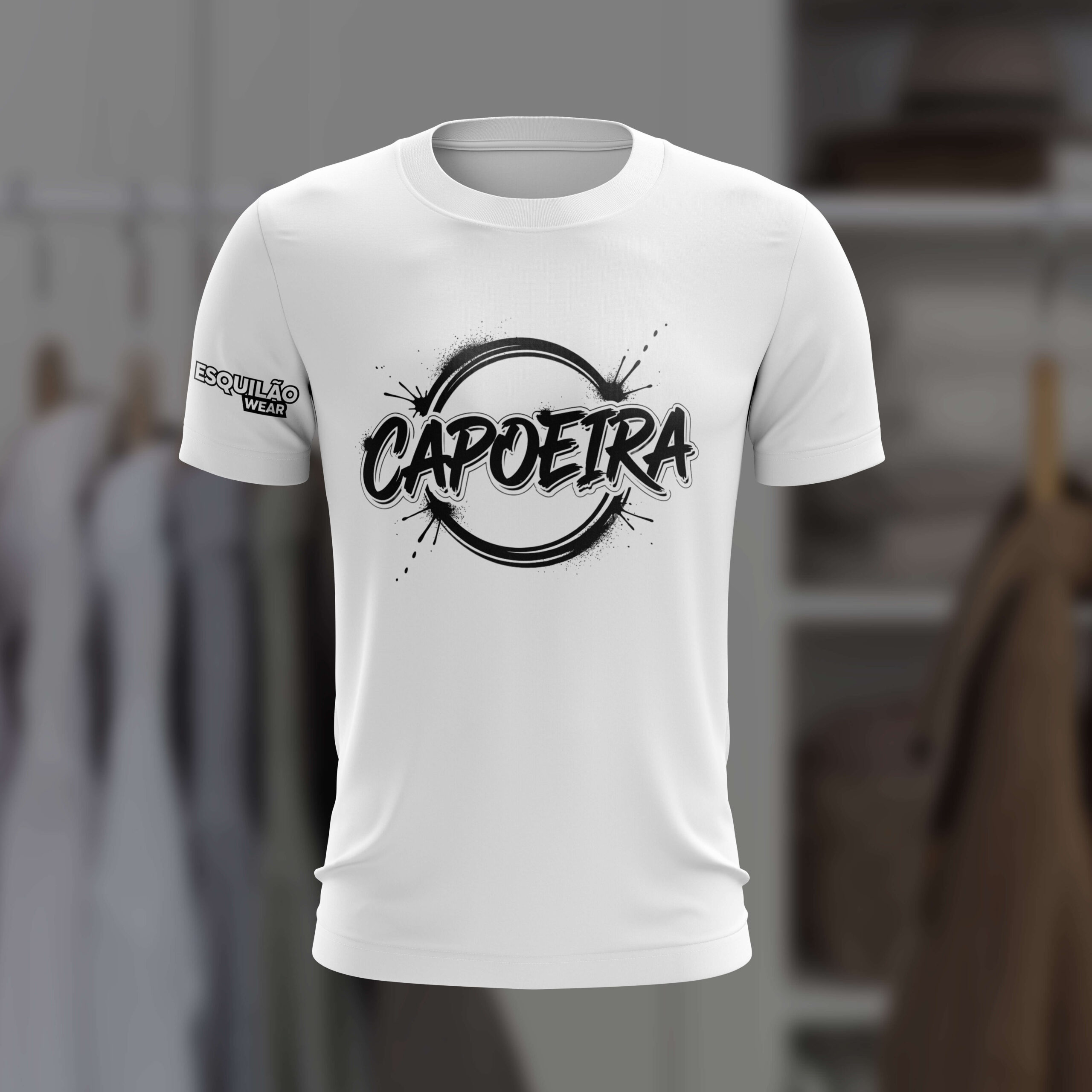 T-shirt blanc Capoeira 2