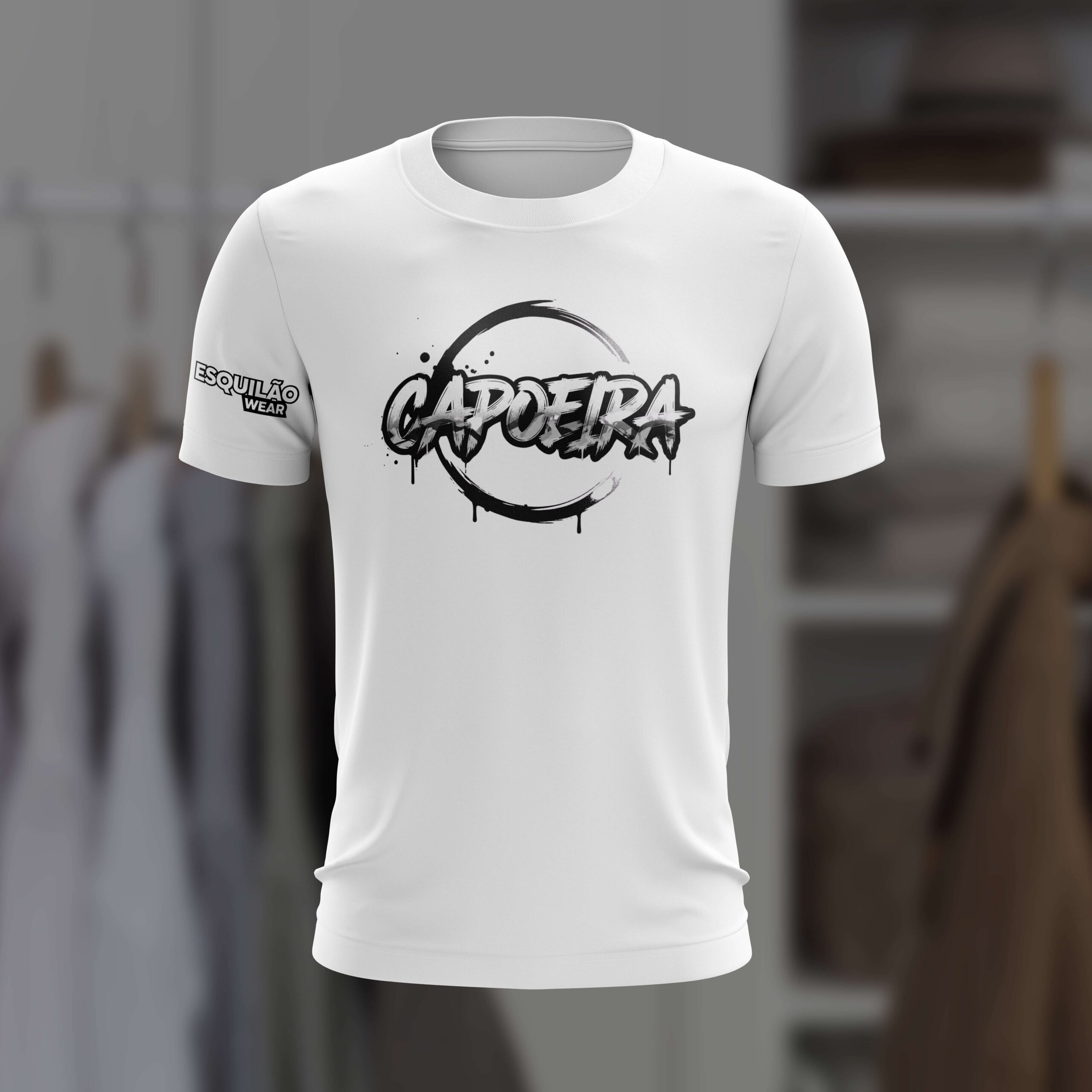 T-shirt blanc Capoeira