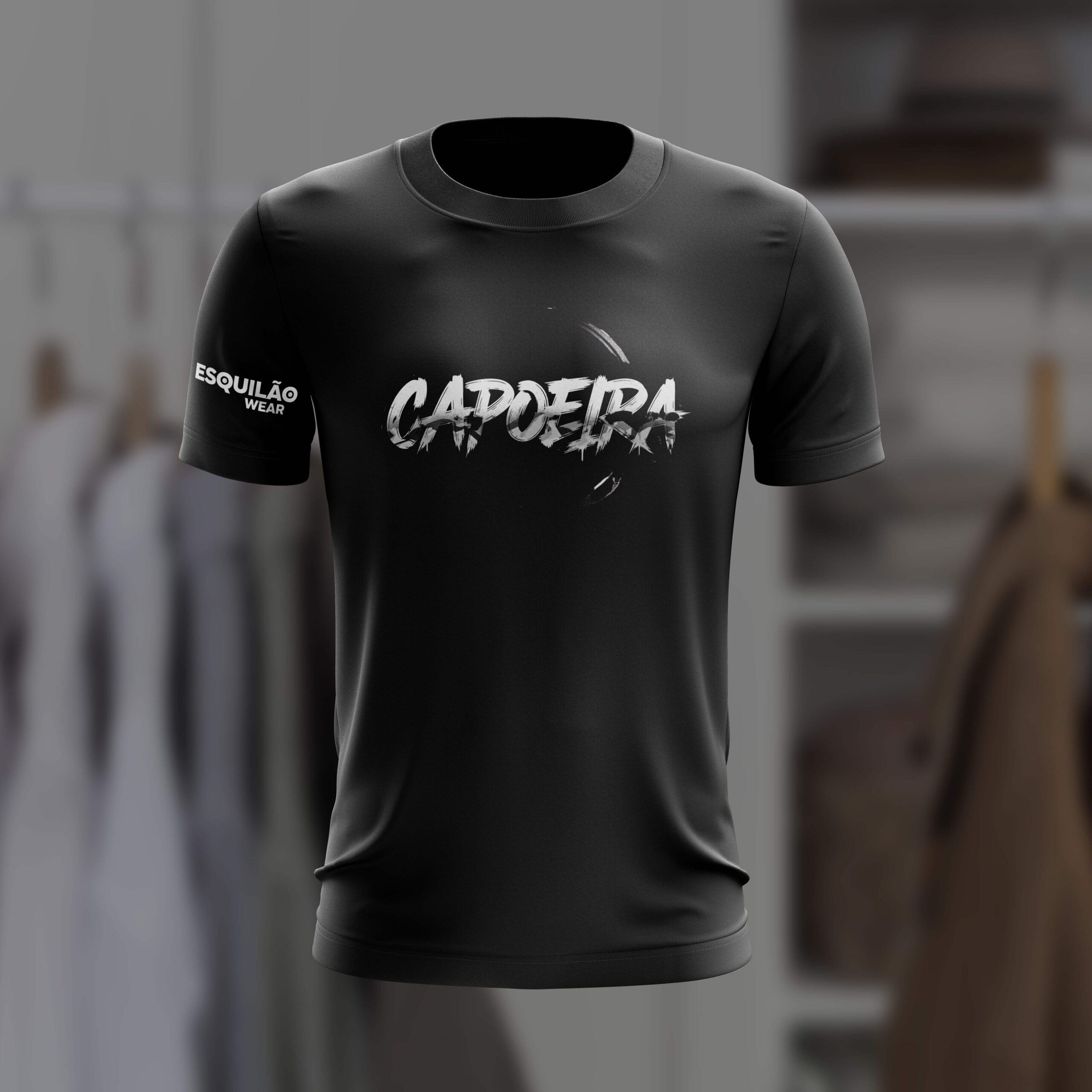 T-shirt noir Capoeira 2